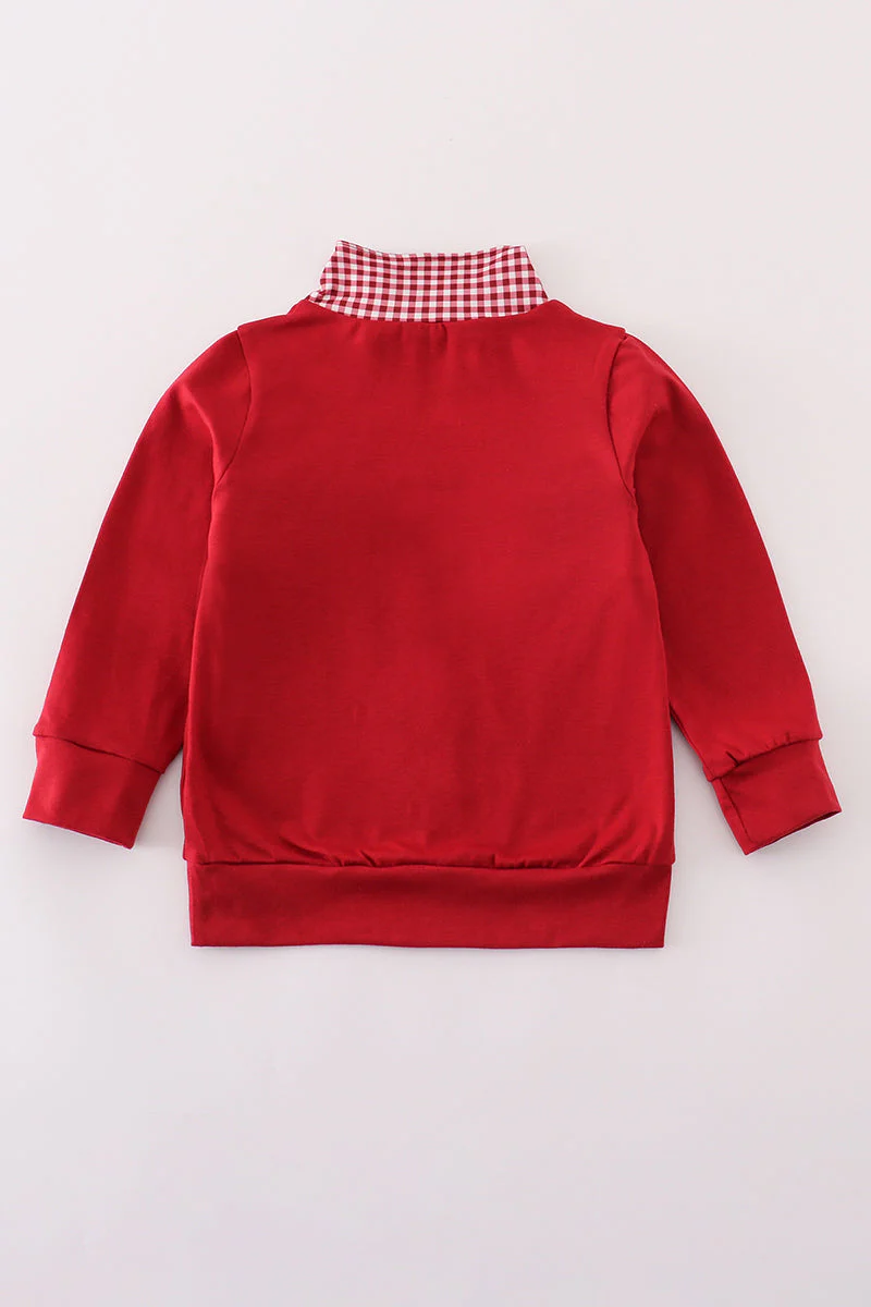 Alabama roll tide elephant embroidery pullover - Image 4