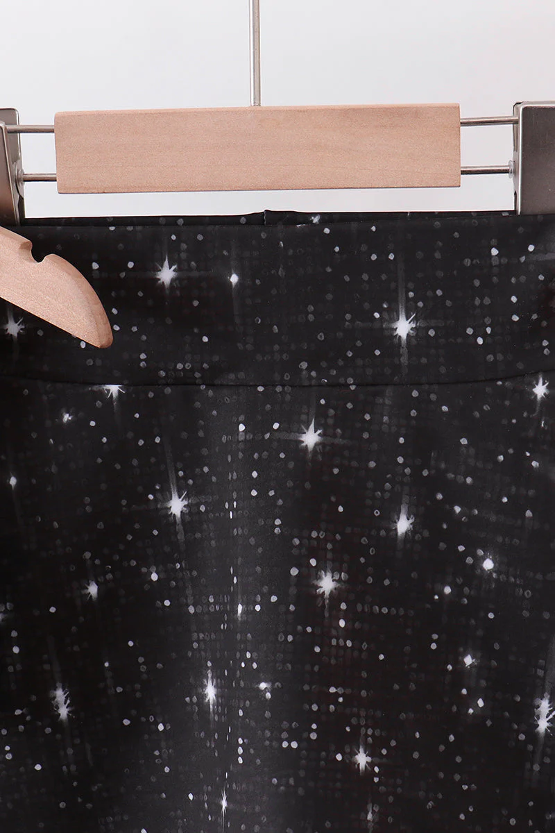Black glitter skort set - Image 3