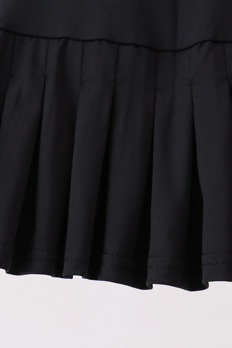 Black pleated skort - Image 2