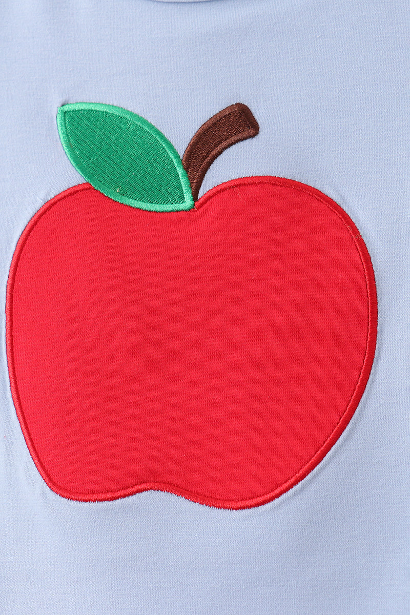 Blue Apple Appliqué Set - Image 3