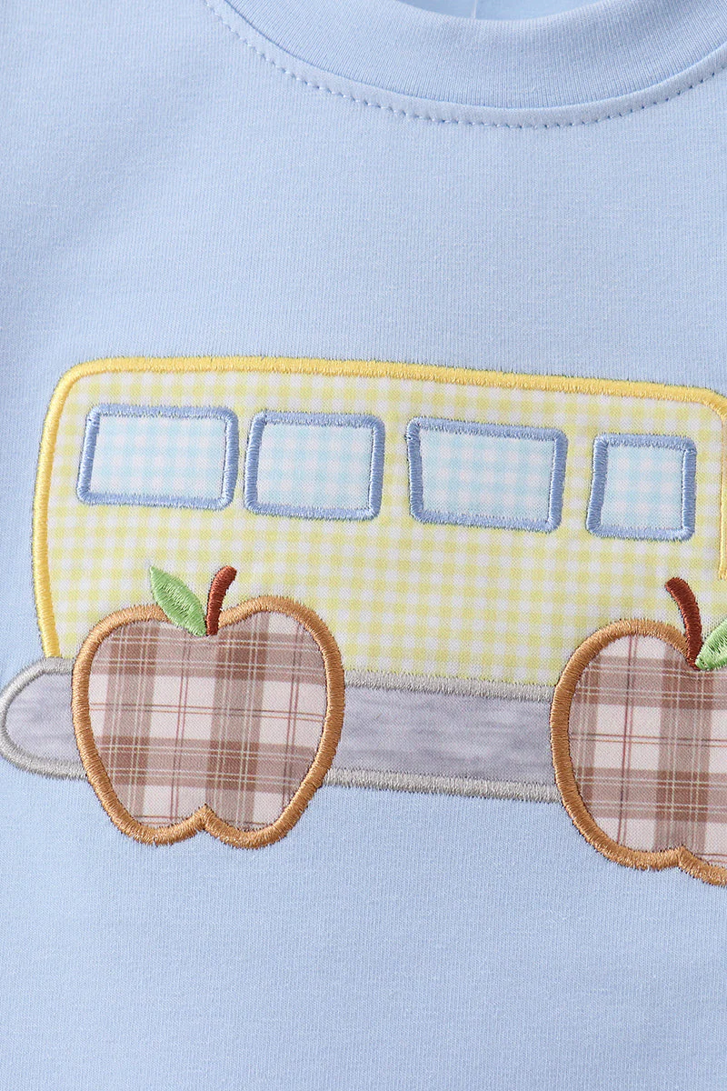Blue Bus Applique Set - Image 3