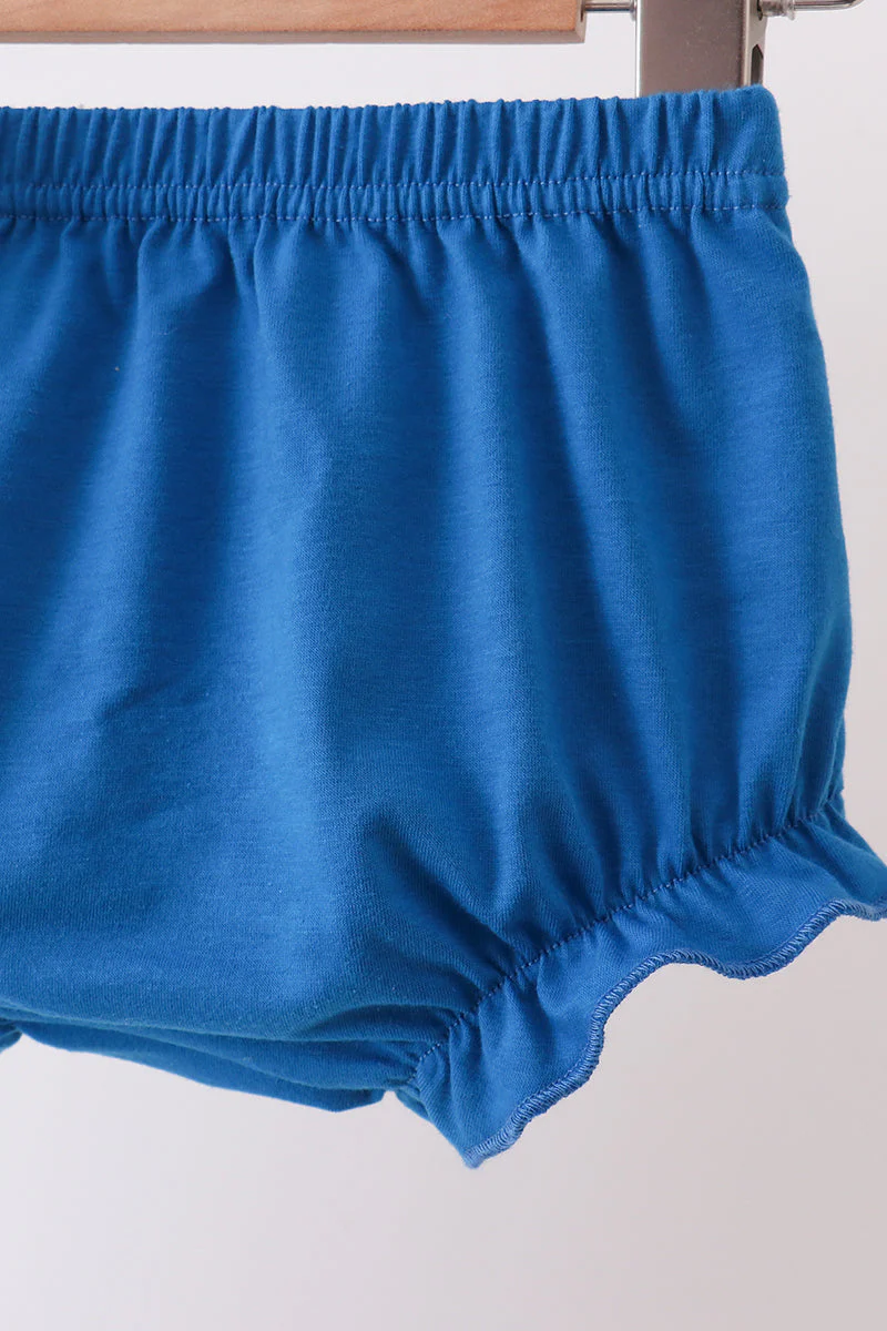 Blue Castle Smocked Ruffle Bloomer Set - Image 2