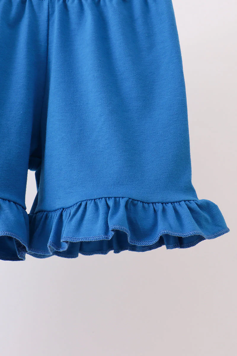 Blue Castle Smocked Ruffle Set - Image 3