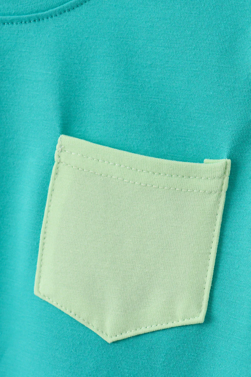 Blue Colorblock Set - Image 3