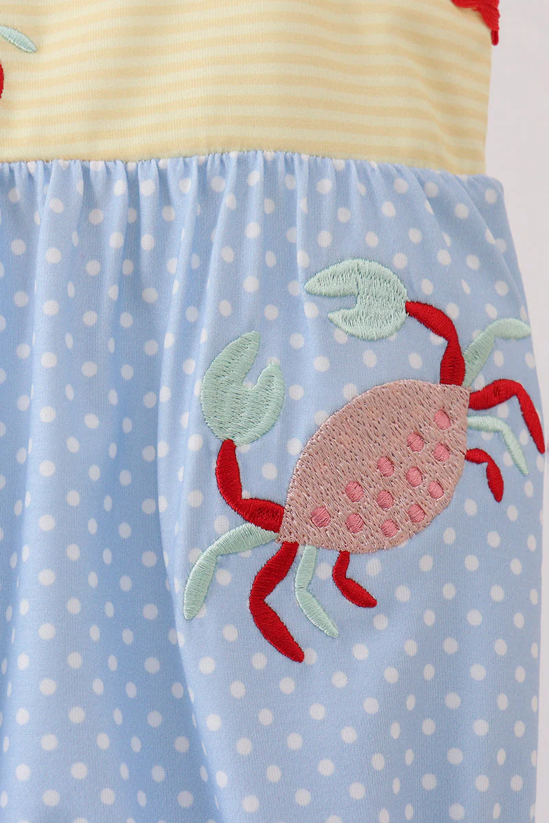 Blue Crab Applique Bubble - Image 5