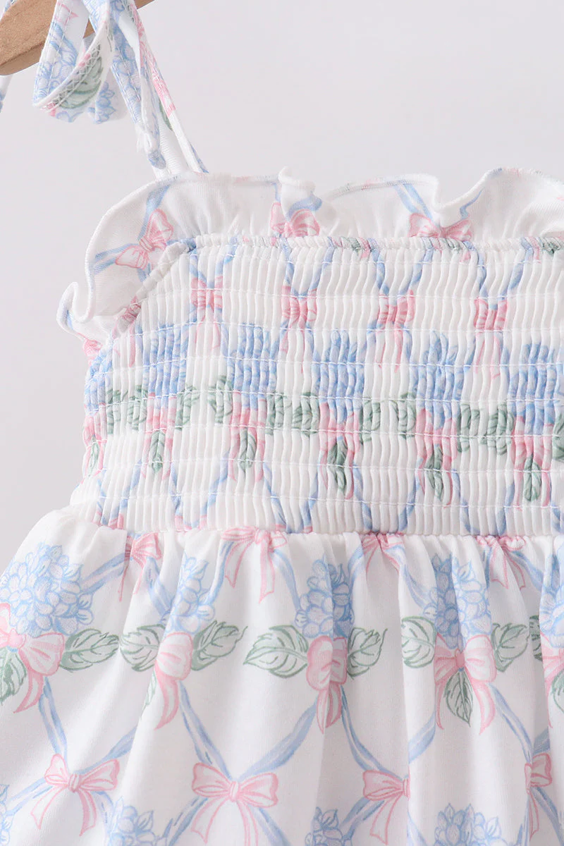 Blue Floral Bloomer Set - Image 2