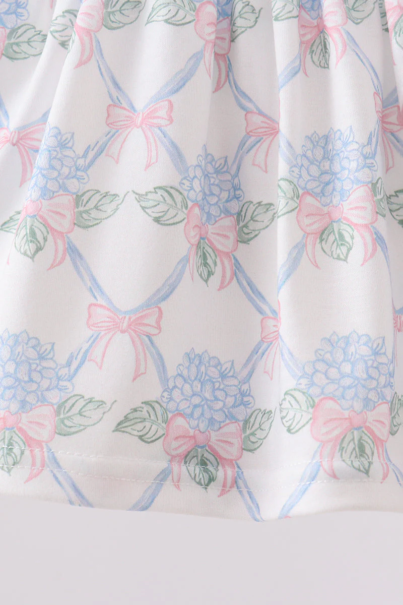 Blue Floral Bloomer Set - Image 3