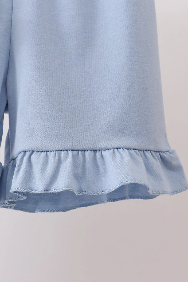 Blue Floral Lace Set - Image 3
