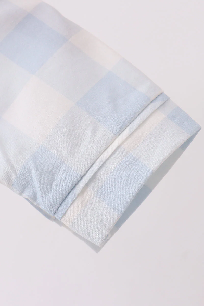 Blue Gingham Bubble - Image 3