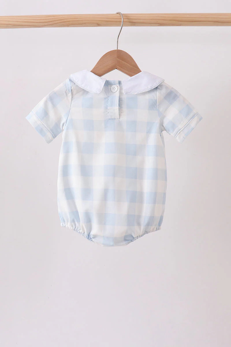 Blue Gingham Bubble - Image 5
