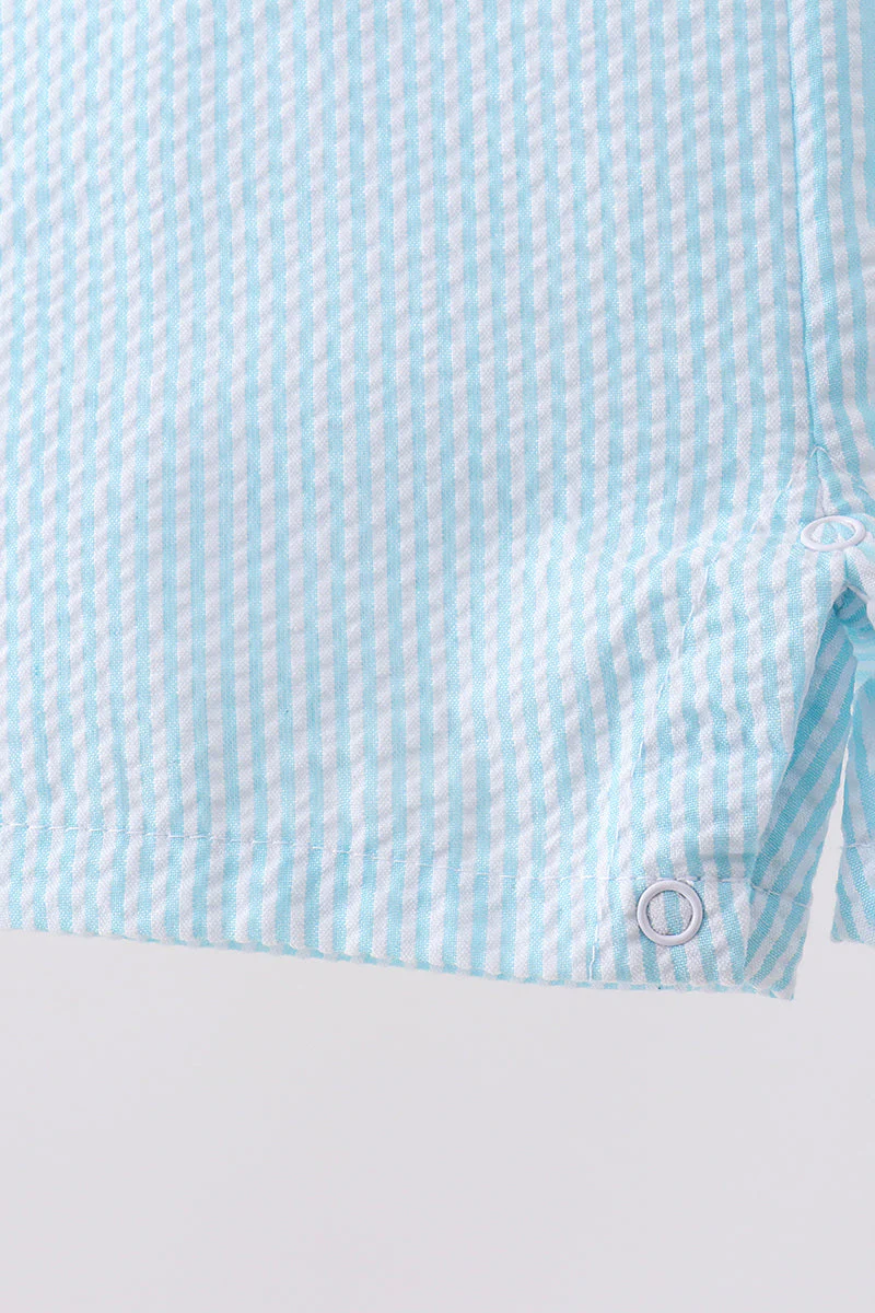 Blue lemon embroidery jonjon - Image 4