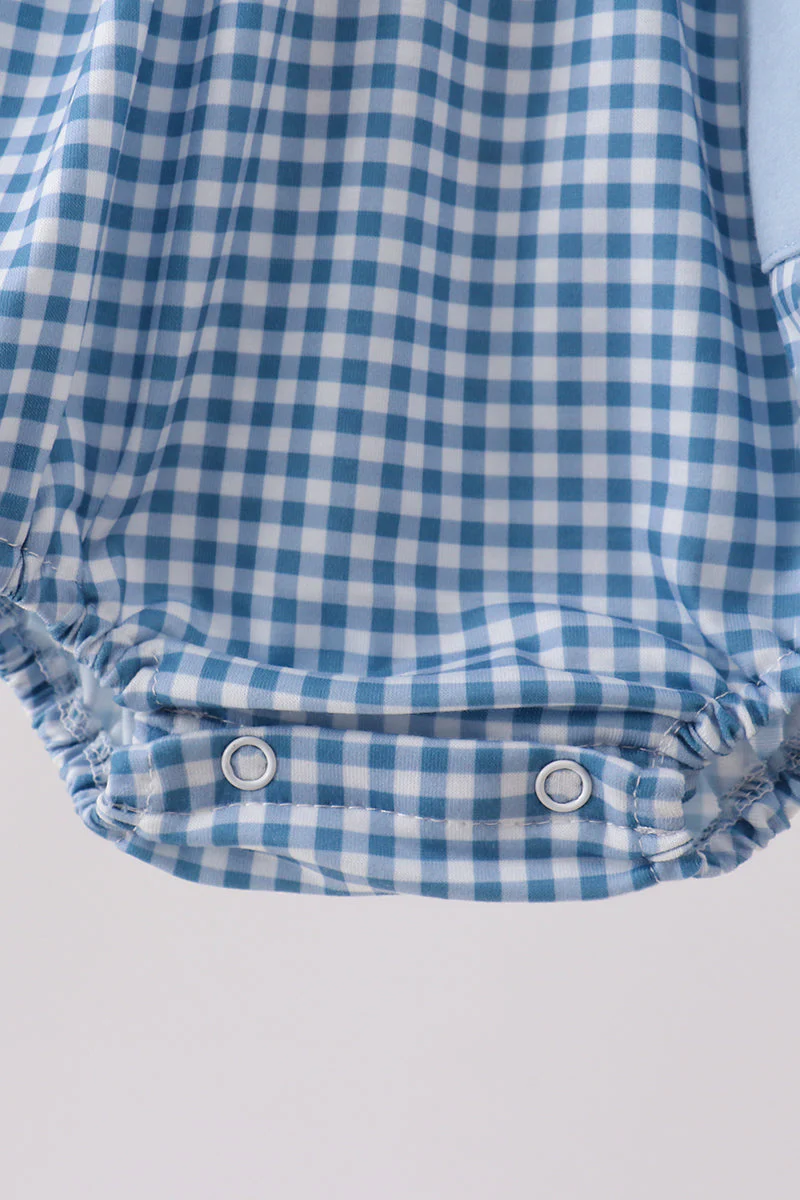 Blue Plaid Bubble - Image 4