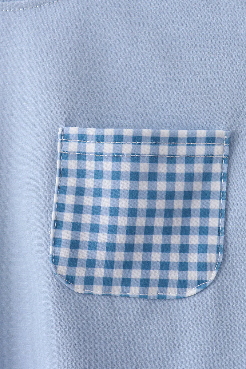 Blue Plaid Set - Image 2