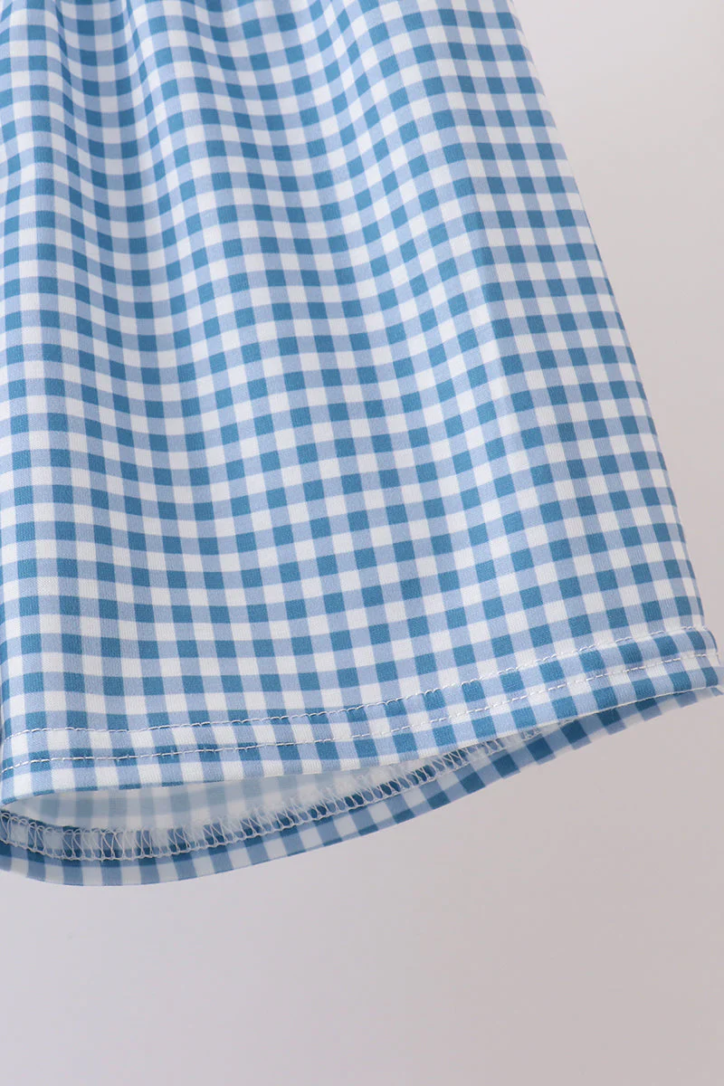 Blue Plaid Set - Image 3