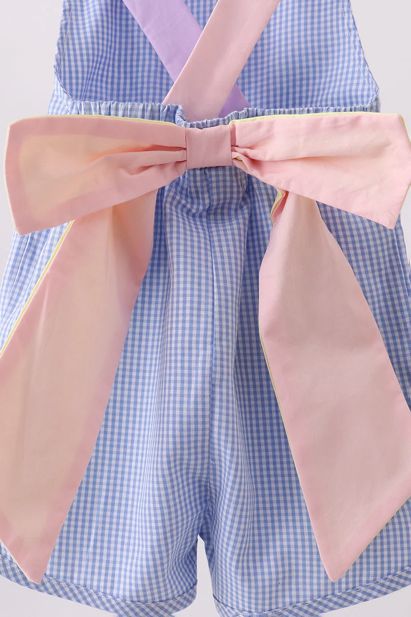 Blue ruffle bow bubble - Image 5