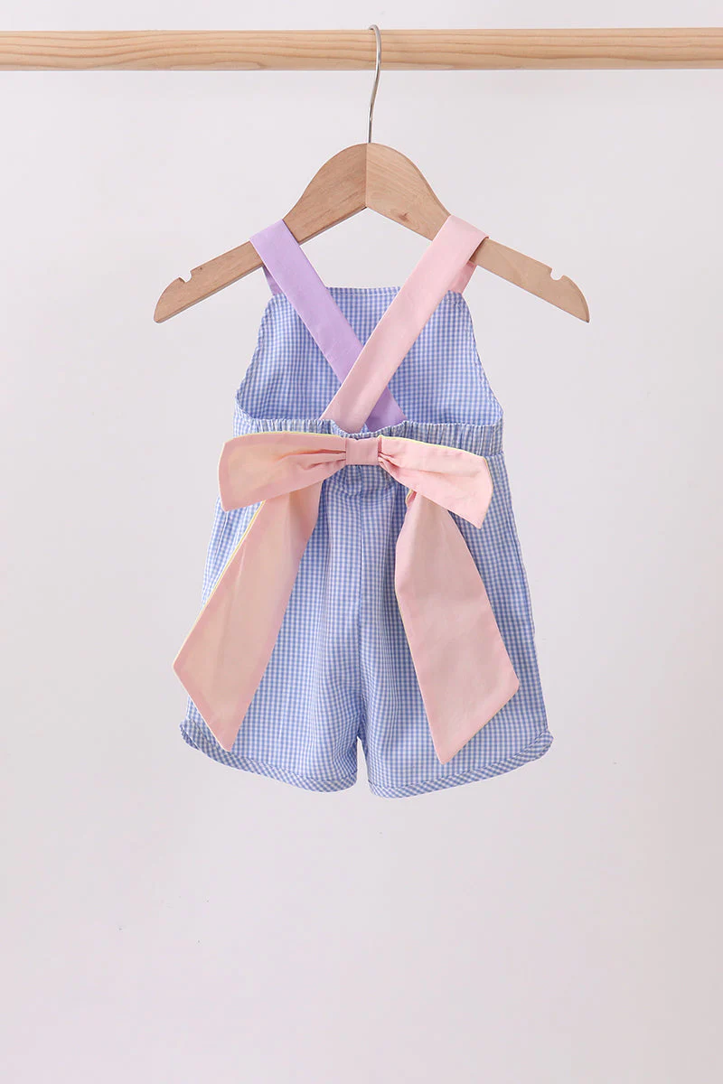 Blue ruffle bow bubble - Image 6