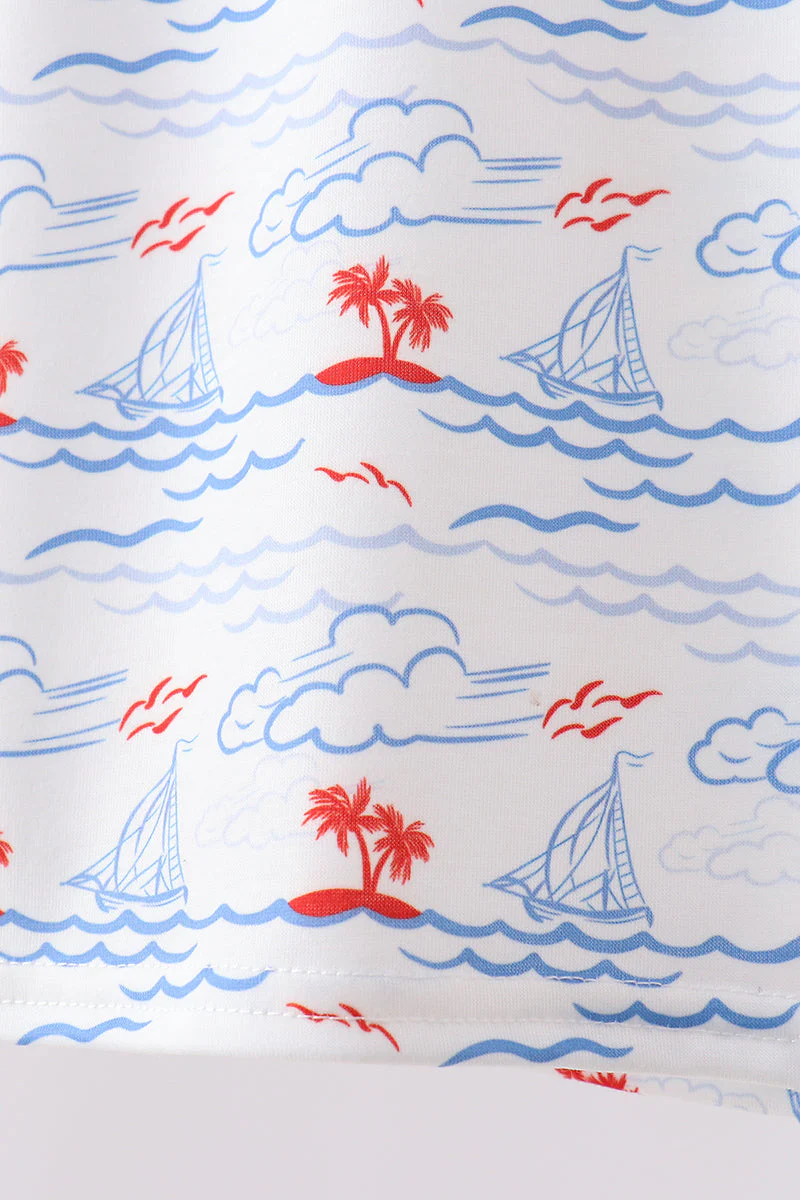 Blue Sailboat Set - Image 4