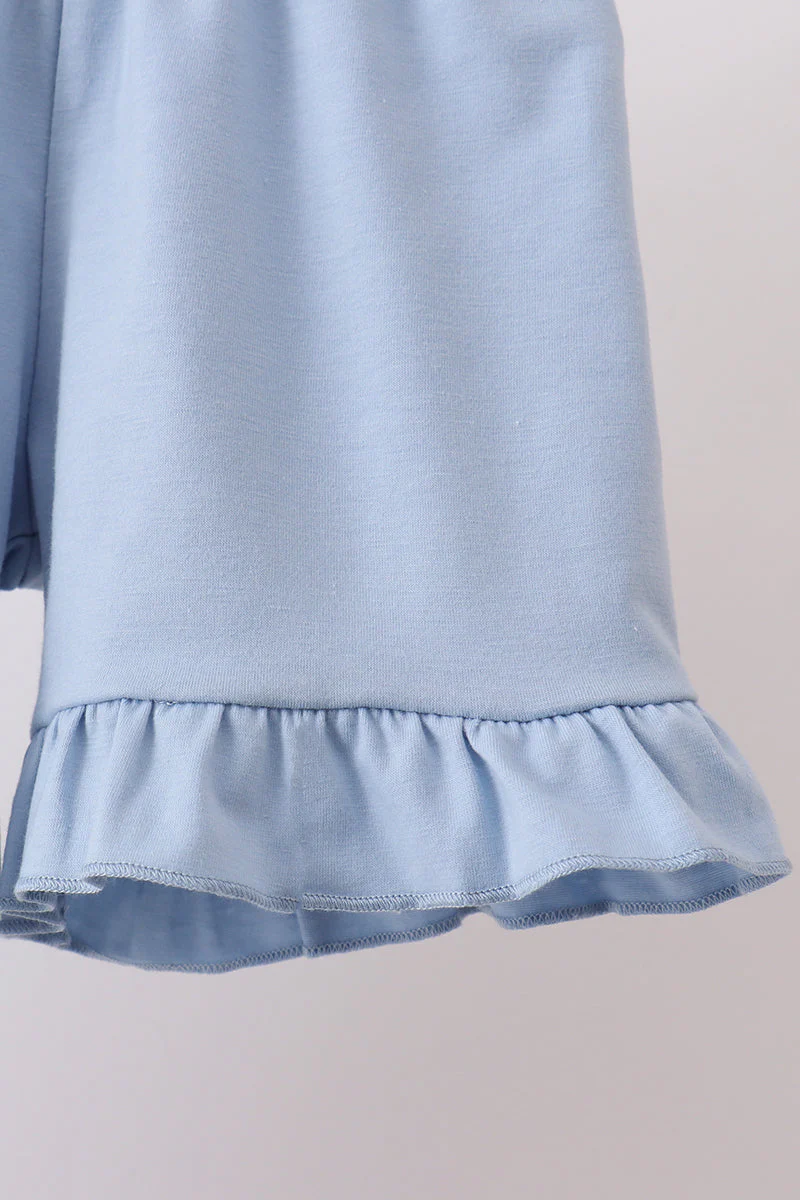 Blue Sailboat Smocked Set - Image 4