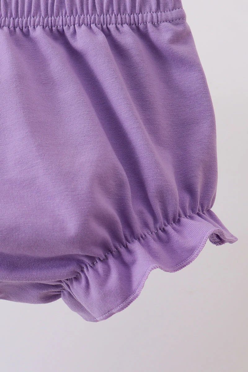 Blue Shark Smocked Bloomer Set - Image 4