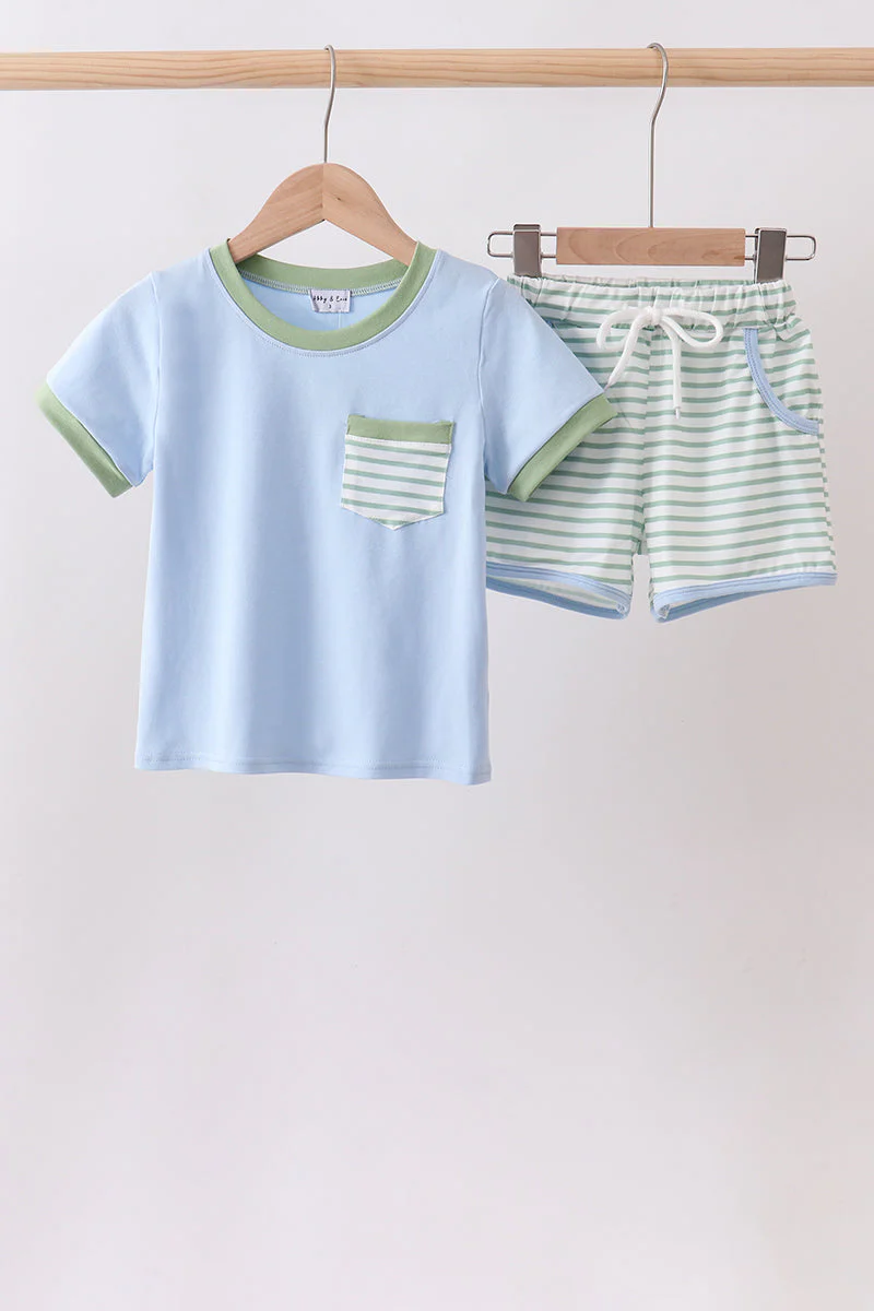 Blue Stripe Set