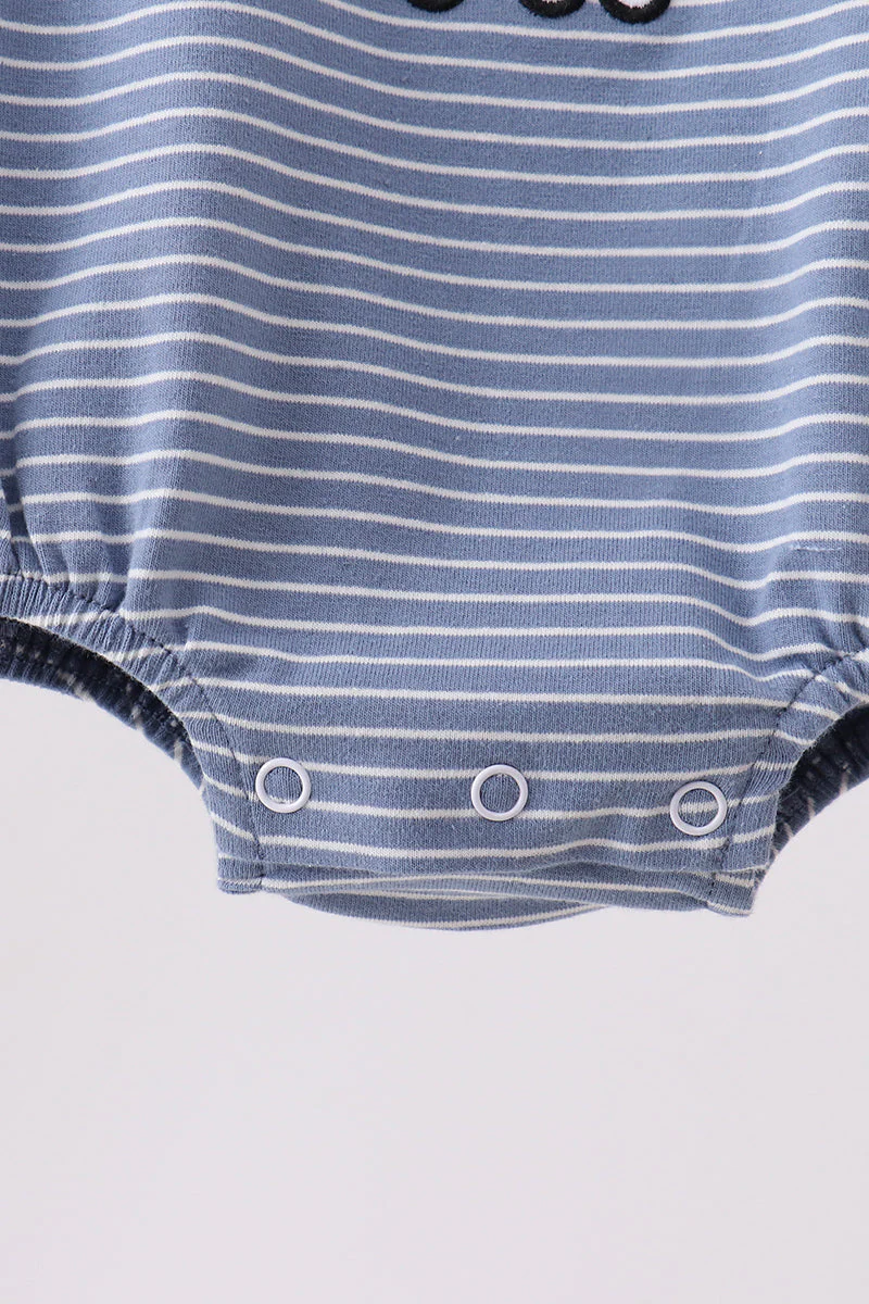 Blue stripe truck embroidery bubble - Image 4