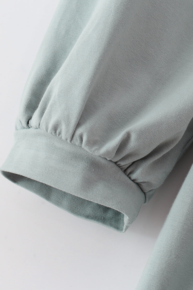 Blue tiered mom dress - Image 4