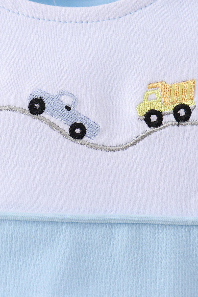 Blue Vehicle Embroidered Bubble - Image 2