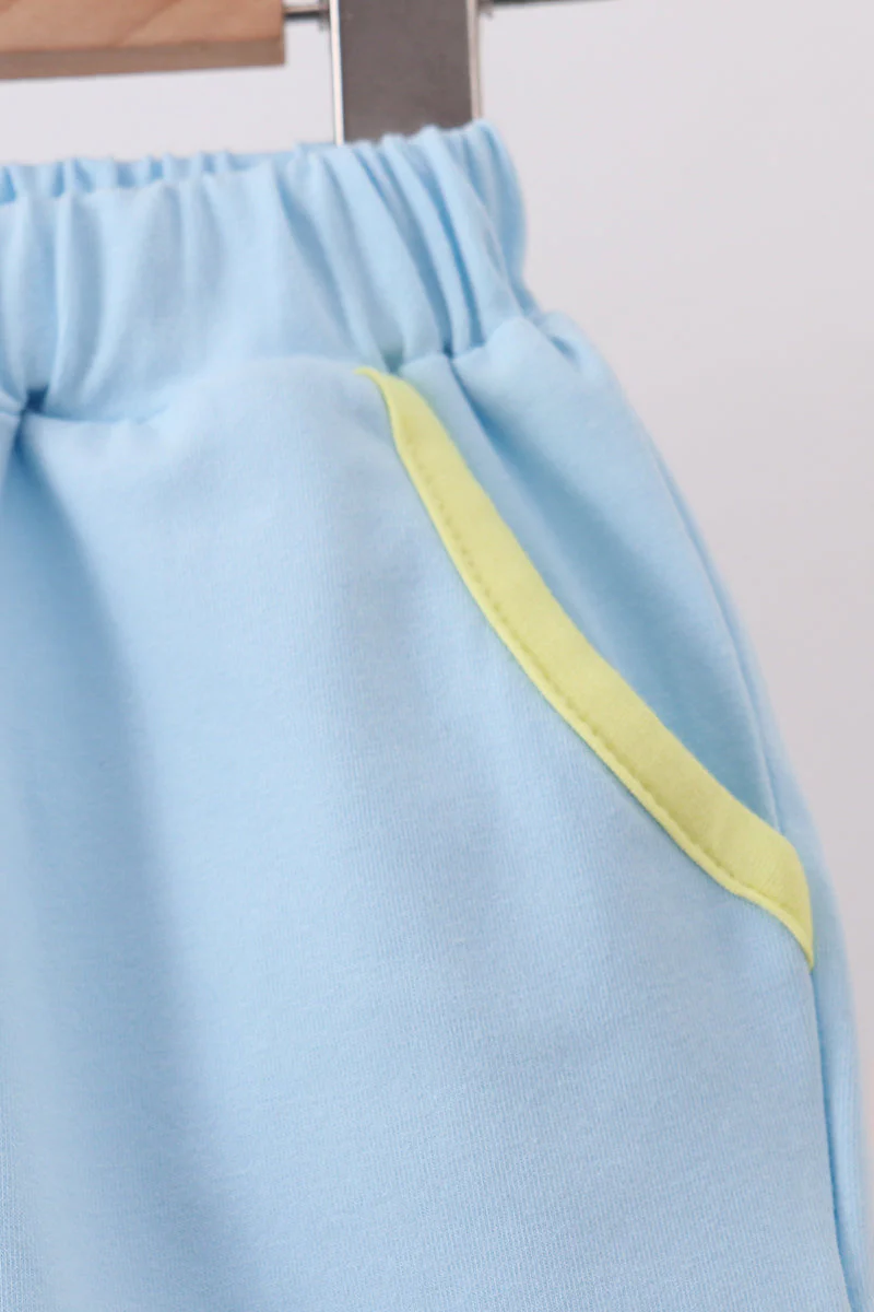 Blue Vehicle Embroidered Set - Image 4
