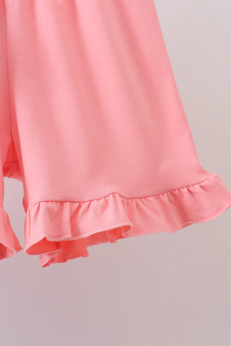 Blue Whale Smocked Seersucker Shorts Set - Image 4