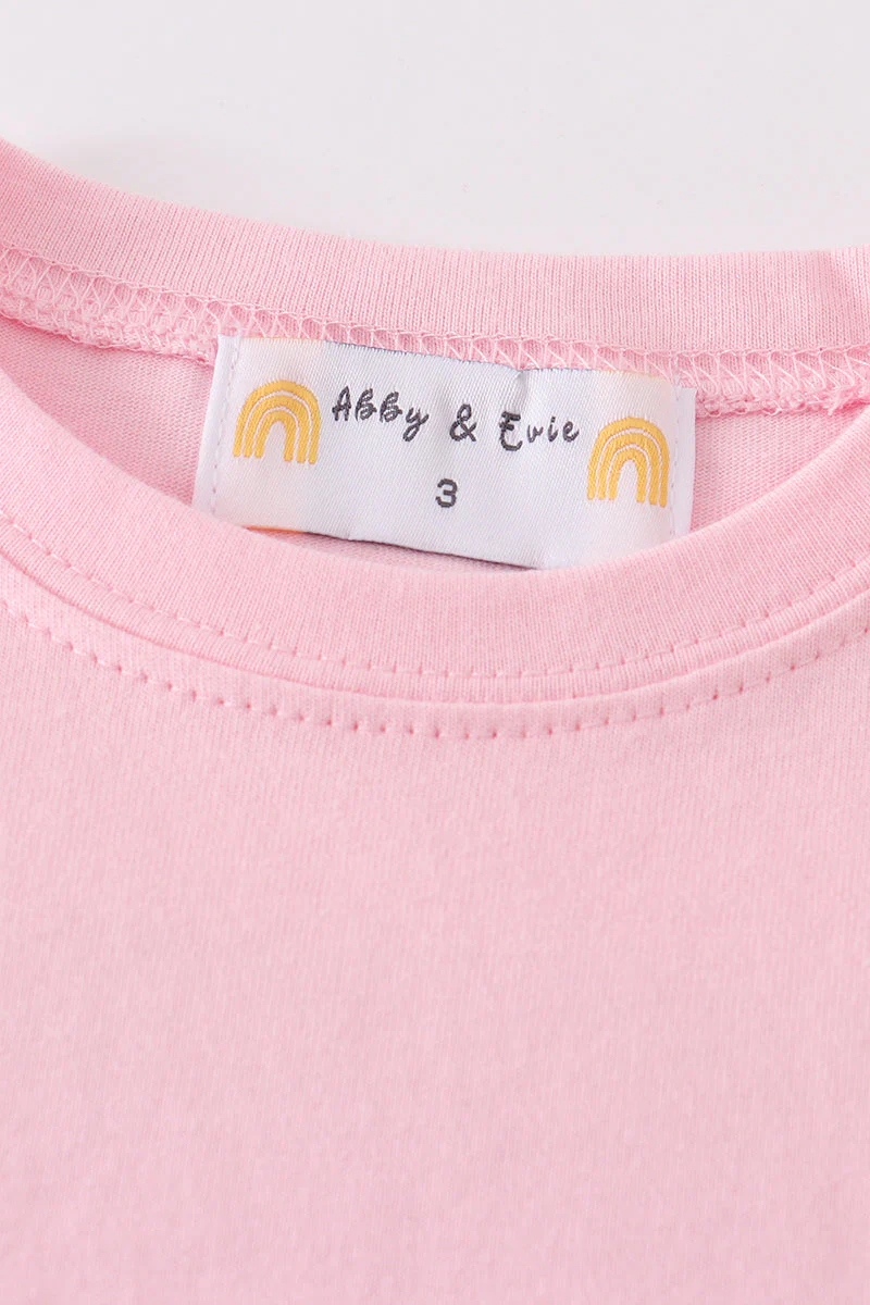 Premium Blush basic T-shirt Kids and adult - Image 3