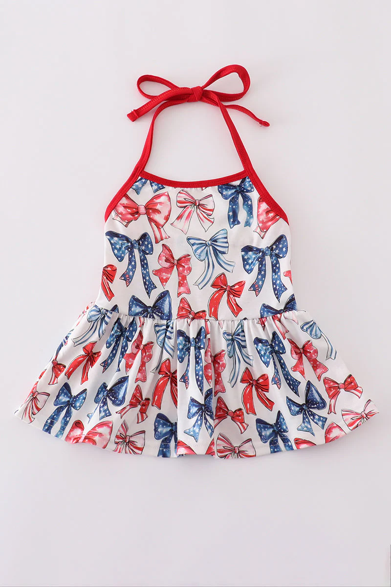 Bow print mom&me top - Image 5