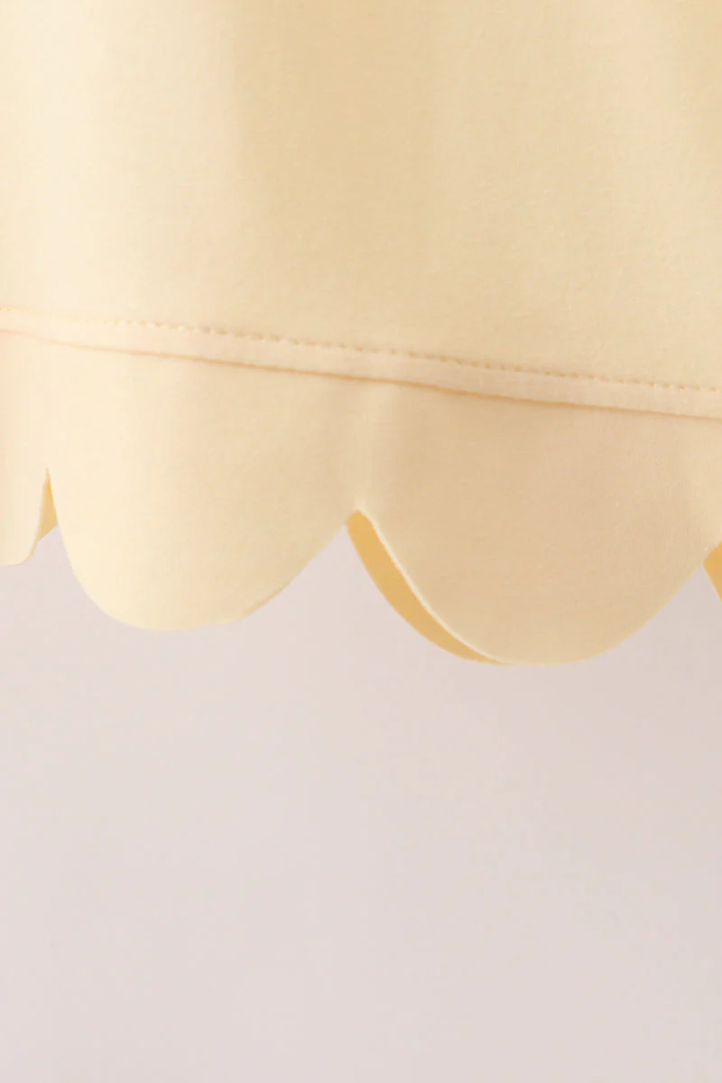 Buttercup scalloped women shorts set - Image 4