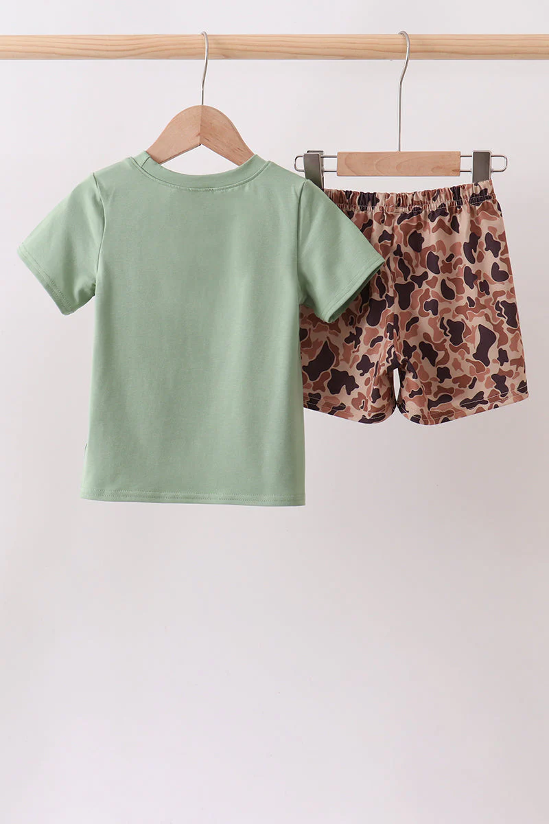 Camo Duck Embroidered Set - Image 5