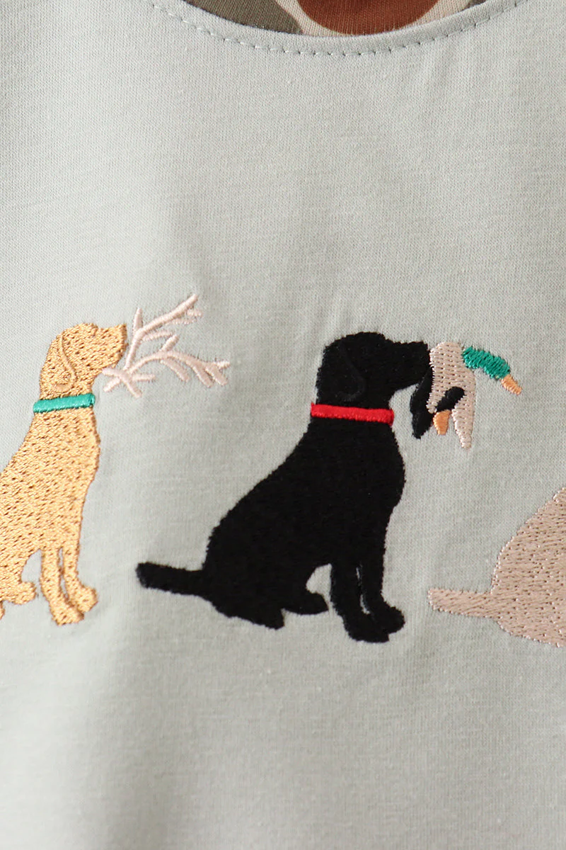 Camo Hunting Embroidered Bubble - Image 2