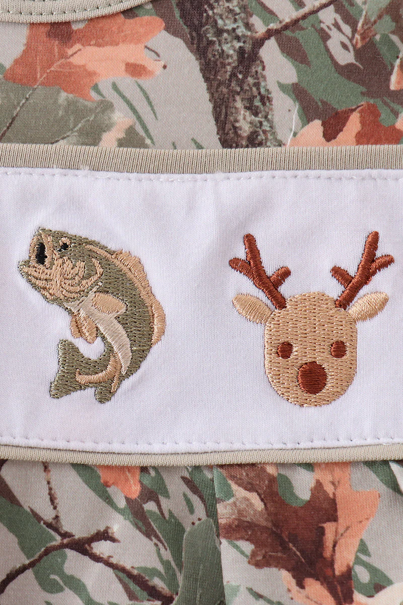 Camo Wildlife Embroidered Bubble - Image 4