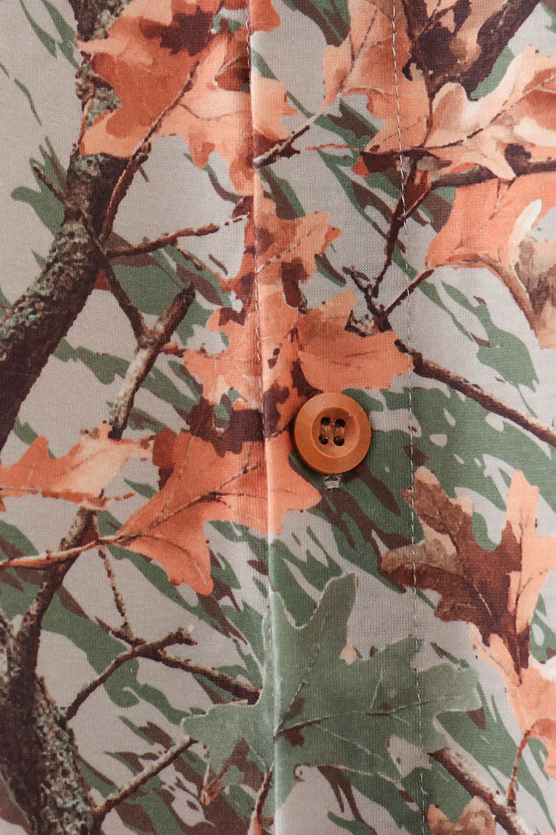 Camo Wildlife Embroidered Dad&me Button Down Shirt - Image 10