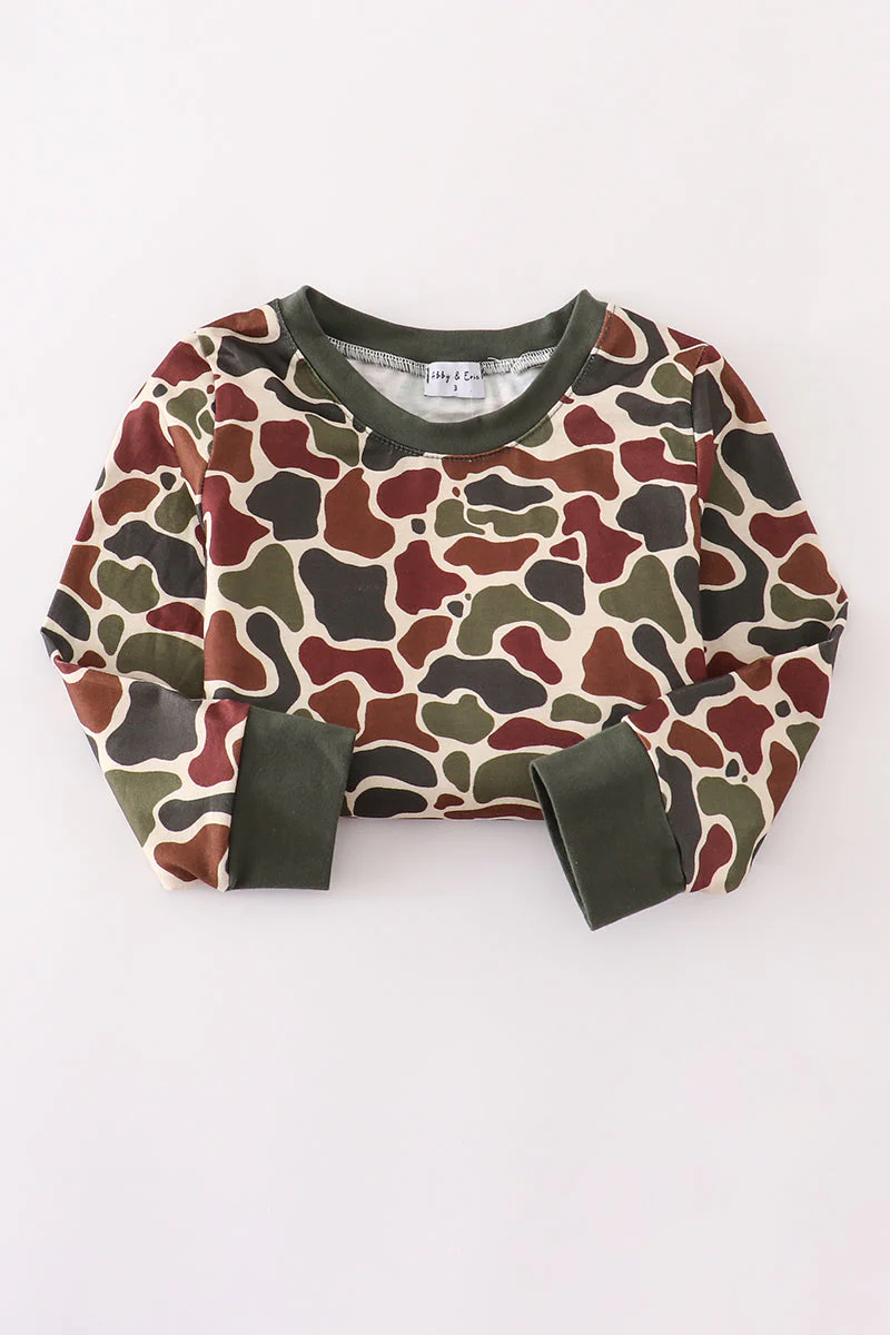 Camouflage dad&me sweatshirt - Image 9