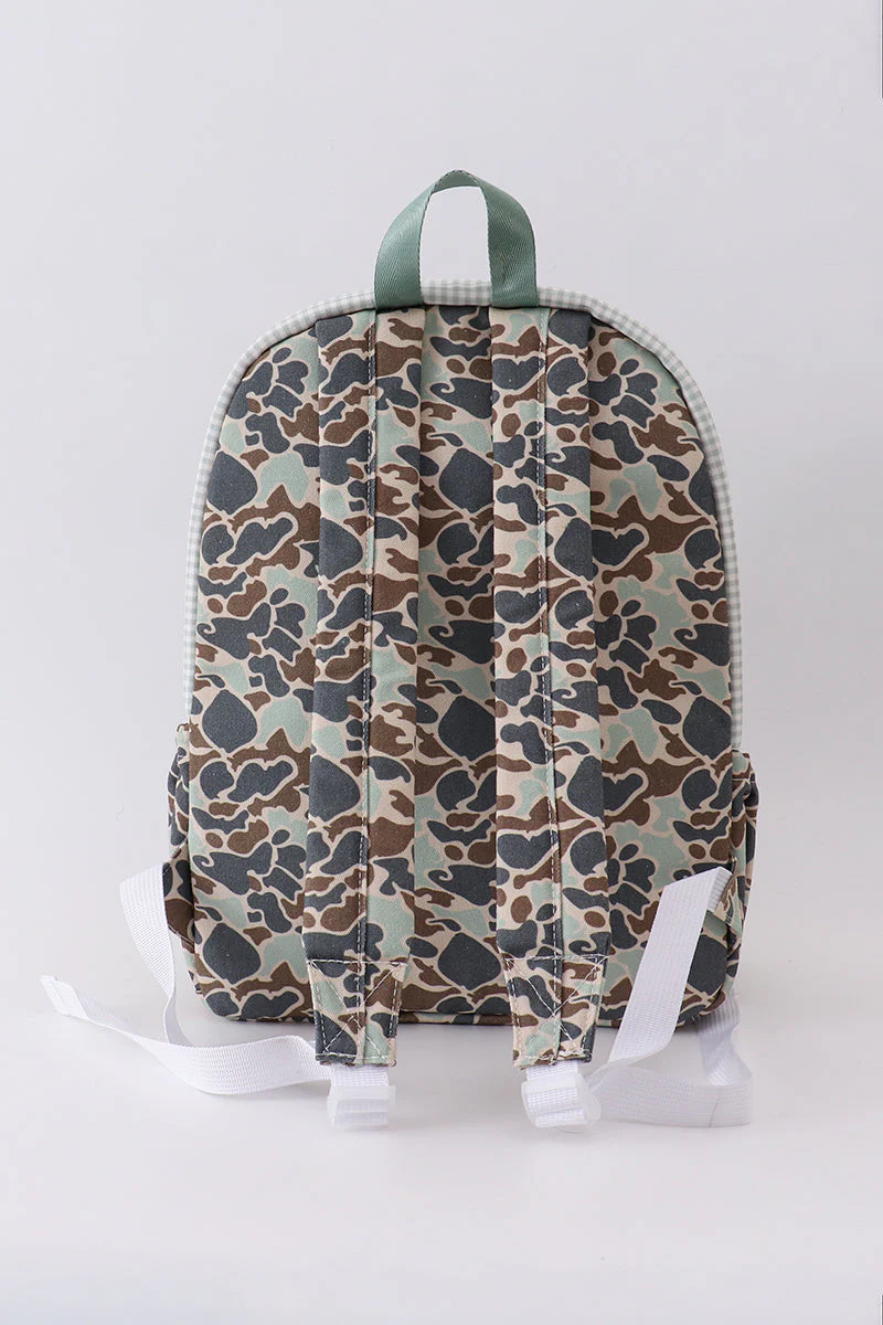 Camouflage deer print backpack - Image 4
