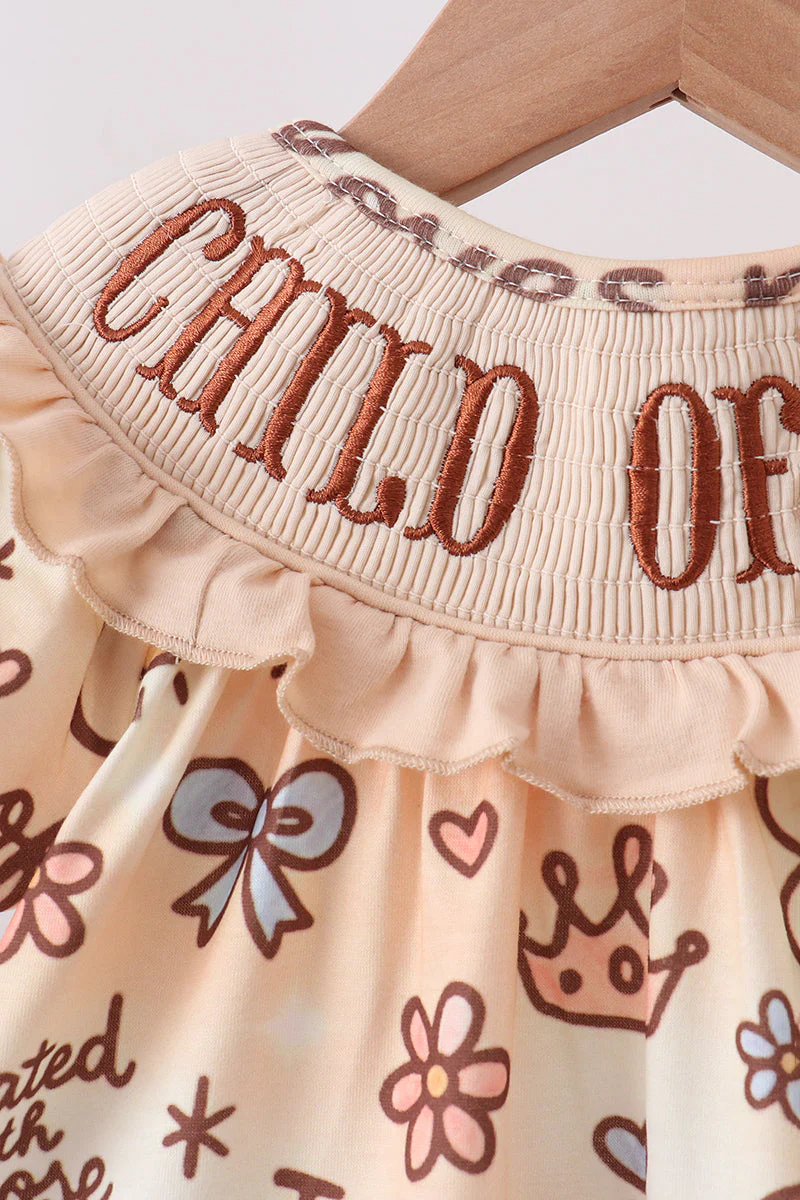 Child of God Smocked Bloomer Set - Image 2