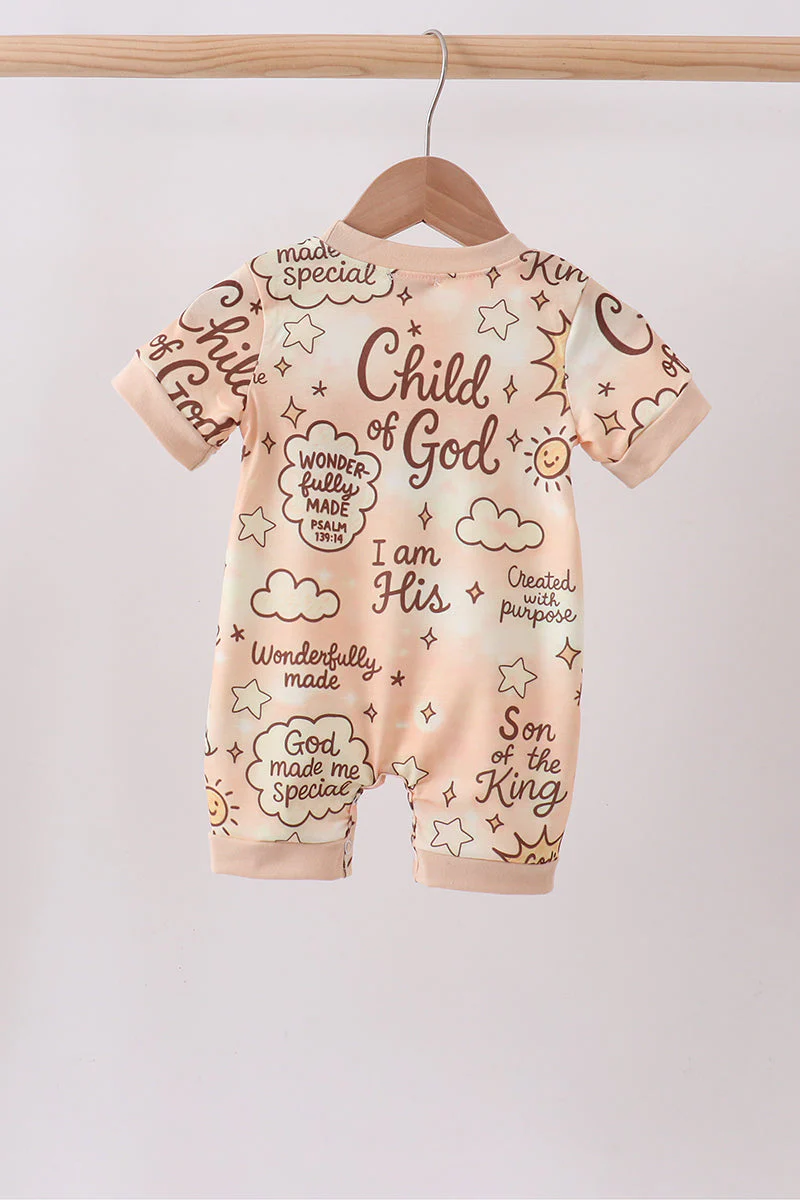 Child of God Smocked Romper - Image 5