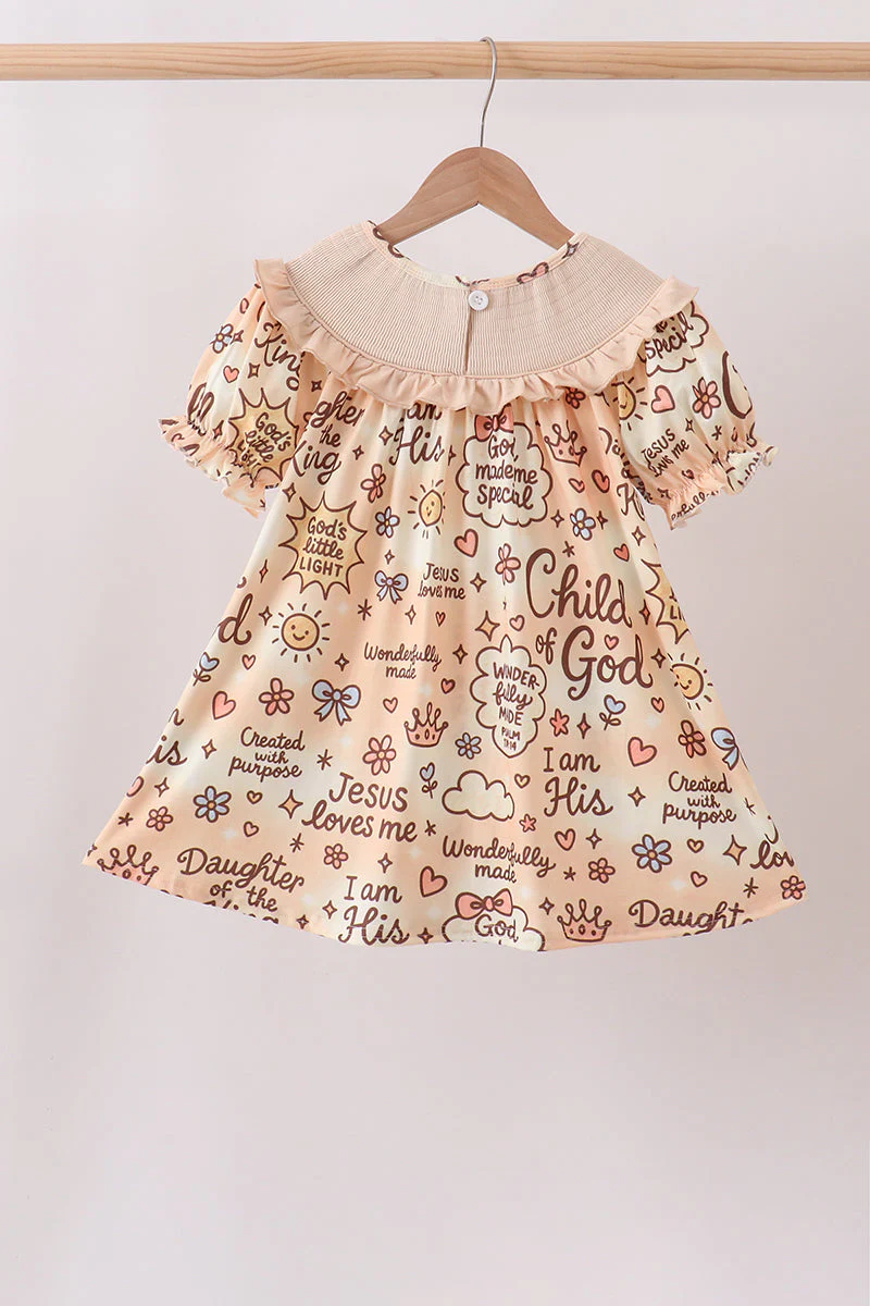Child of God Smocked Ruffle Dress - Image 2