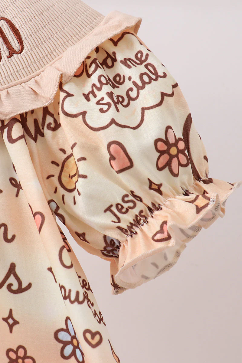 Child of God Smocked Ruffle Dress - Image 5