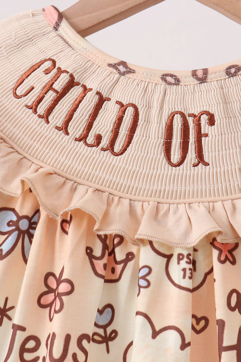 Child of God Smocked Ruffle Shorts Set - Image 2