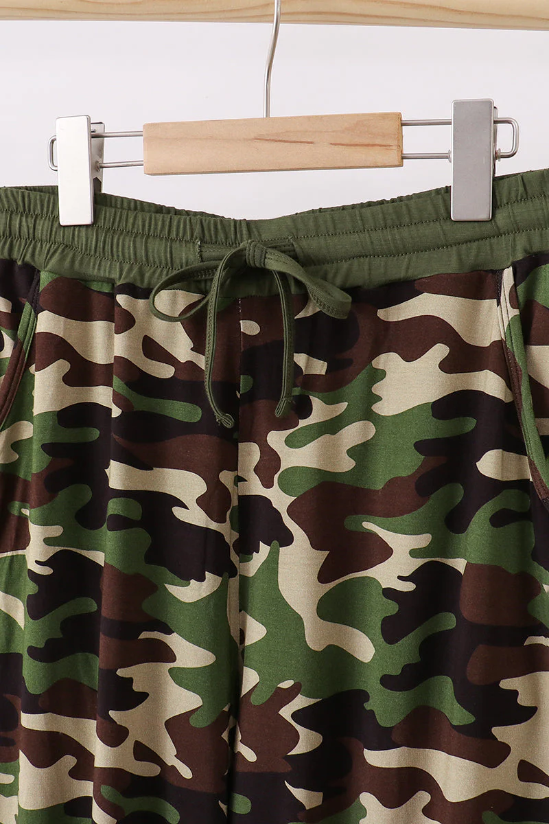 Classic Camo bamboo dad pants - Image 2