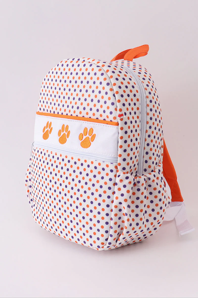 Clemson university embroidery boy backpack - Image 4