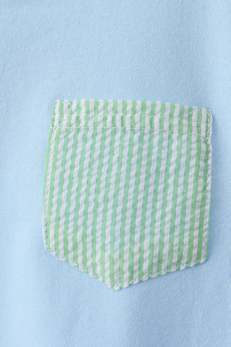 Colorblock pocket shorts set - Image 5