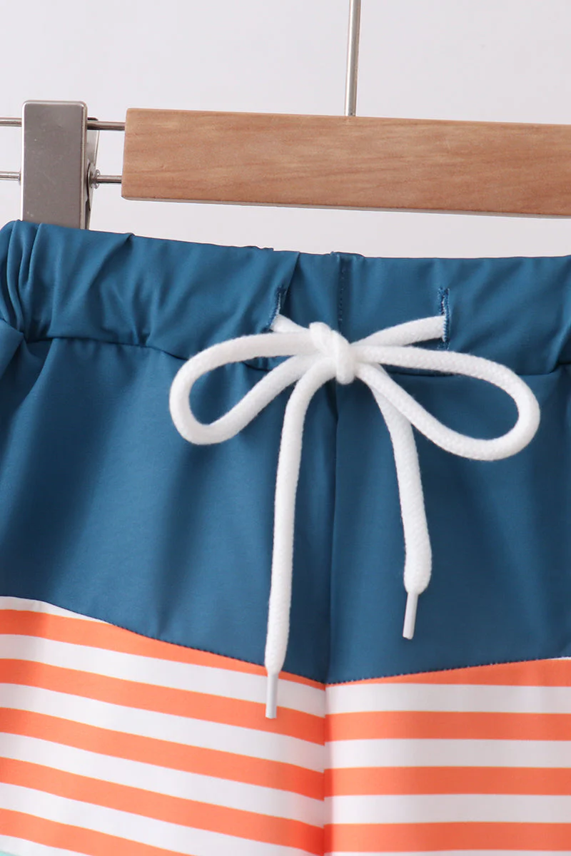 Crab embroidery swim trunks - Image 2