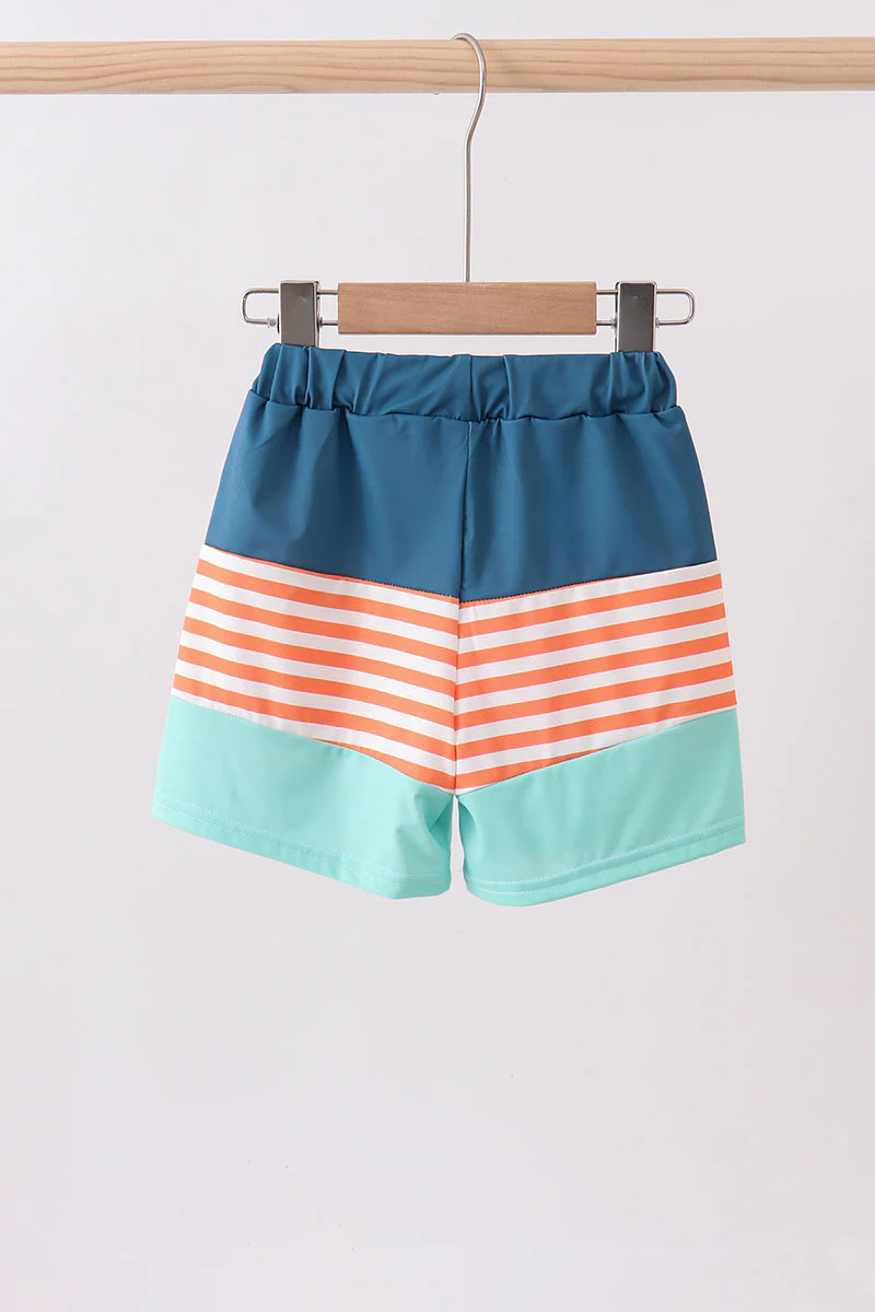 Crab embroidery swim trunks - Image 5