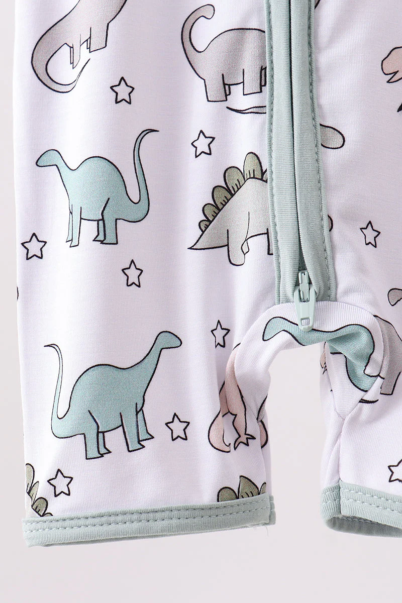 Dinosaur Bamboo Romper - Image 3