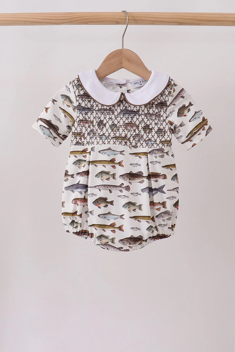 Fish Smocked Bubble